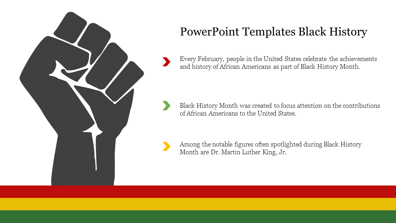 Free - Best PowerPoint Templates Black History Presentation